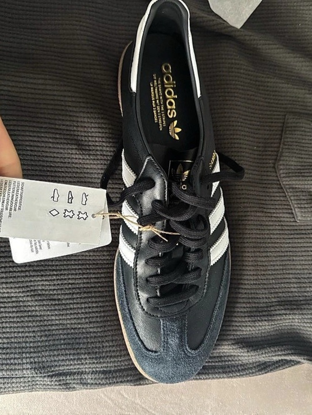 adidas Samba OG Black & White US 10
